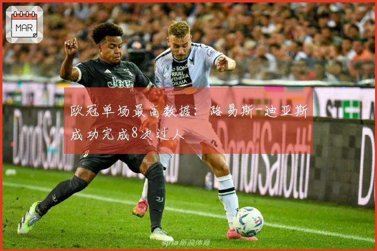 欧冠单场最高数据：路易斯-迪亚斯成功完成8次过人